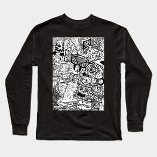 trippy snake Long Sleeve T-Shirt